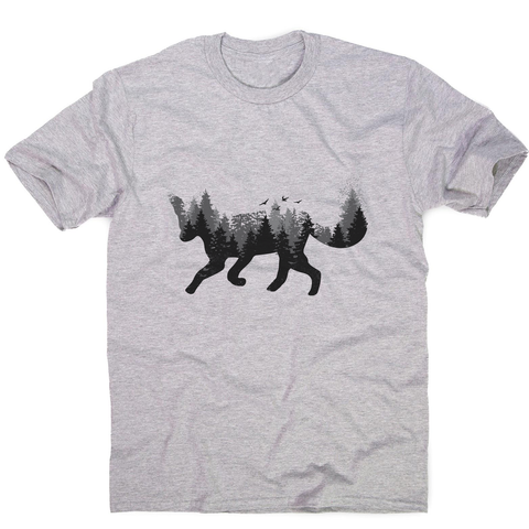 Forest fox animal men's t-shirt - Graphic Gear