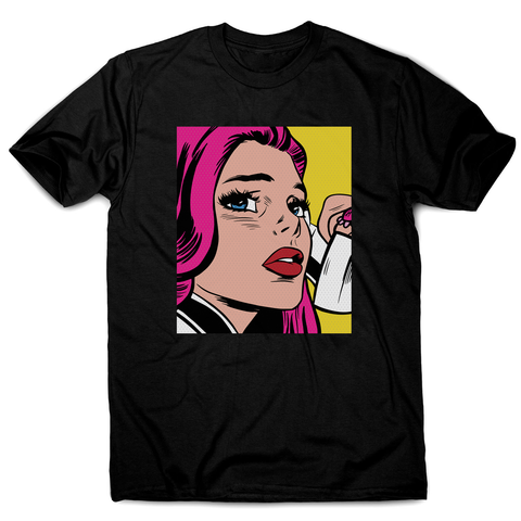 Pop art girl men's t-shirt - Graphic Gear