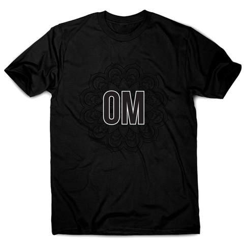 Mandala om ornamental floral men's t-shirt - Graphic Gear