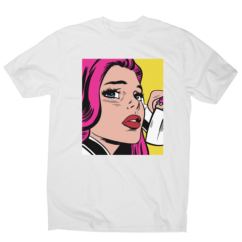 Pop art girl men's t-shirt - Graphic Gear