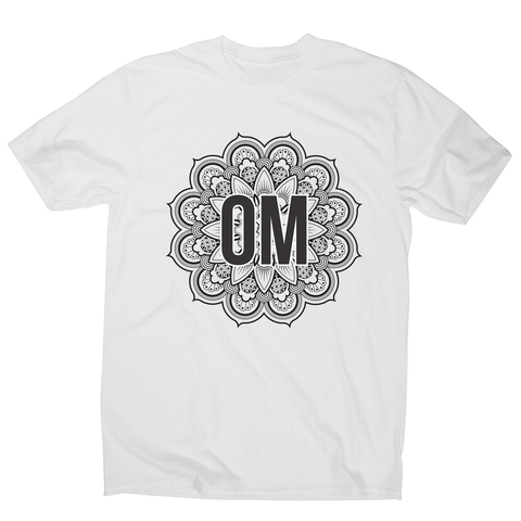 Mandala om ornamental floral men's t-shirt - Graphic Gear
