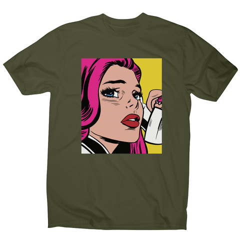 Pop art girl men's t-shirt - Graphic Gear