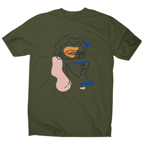 Abstract David head men's t-shirt - Graphic Gear