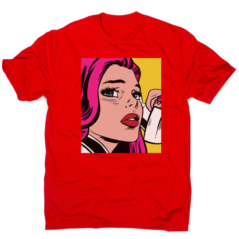 Pop art girl men's t-shirt - Graphic Gear