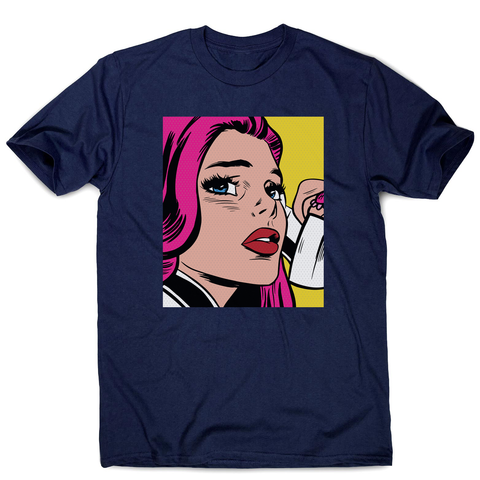 Pop art girl men's t-shirt - Graphic Gear
