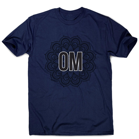 Mandala om ornamental floral men's t-shirt - Graphic Gear