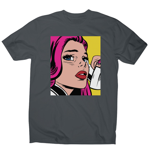 Pop art girl men's t-shirt - Graphic Gear