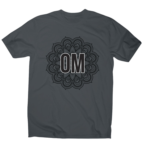 Mandala om ornamental floral men's t-shirt - Graphic Gear