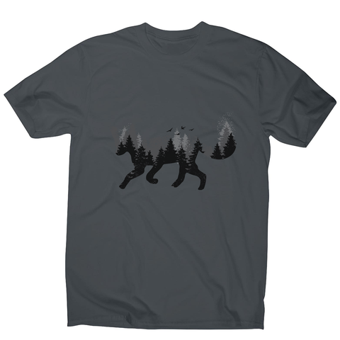 Forest fox animal men's t-shirt - Graphic Gear