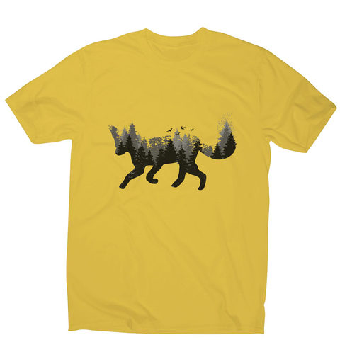 Forest fox animal men's t-shirt - Graphic Gear