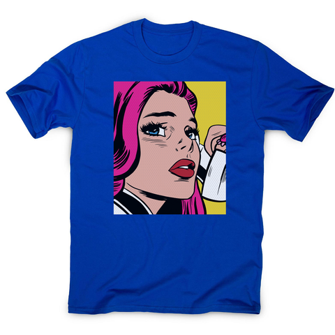 Pop art girl men's t-shirt - Graphic Gear