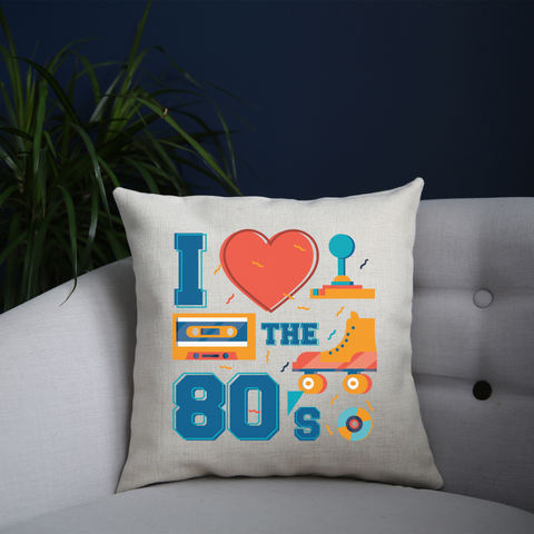 Love the 80's cushion cover pillowcase linen home decor - Graphic Gear