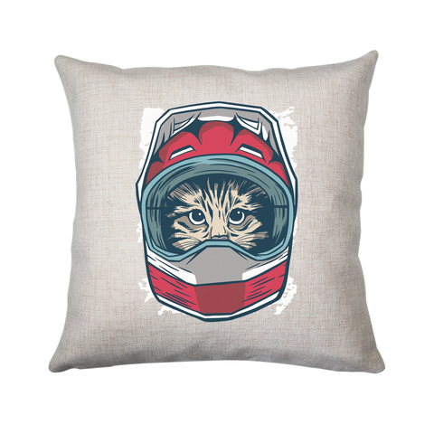 Cat driver cushion cover pillowcase linen home decor - Graphic Gear