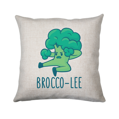 Broccolee funny cushion cover pillowcase linen home decor - Graphic Gear