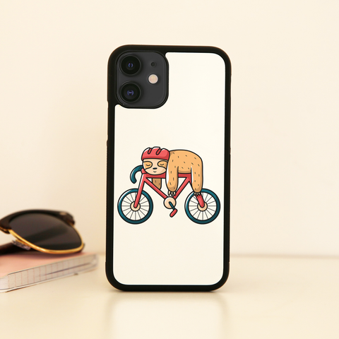 Bike sloth funny iPhone case cover 11 11Pro Max XS XR X - Graphic Gear