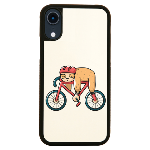 Bike sloth funny iPhone case cover 11 11Pro Max XS XR X - Graphic Gear