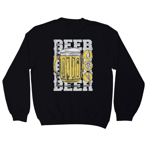 Beer glass drinking sweatshirt - Graphic Gear