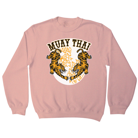 Muay thai tigers sweatshirt - Graphic Gear