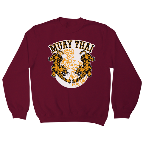 Muay thai tigers sweatshirt - Graphic Gear