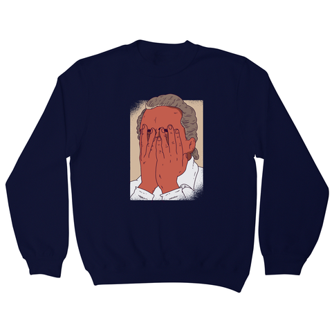 Facepalm man funny sweatshirt - Graphic Gear