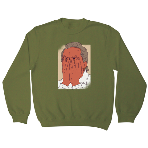 Facepalm man funny sweatshirt - Graphic Gear