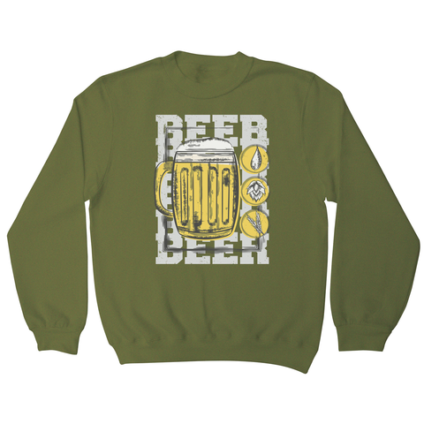 Beer glass drinking sweatshirt - Graphic Gear
