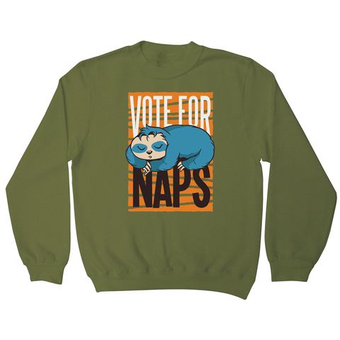 Funny sloth quote napping sweatshirt - Graphic Gear