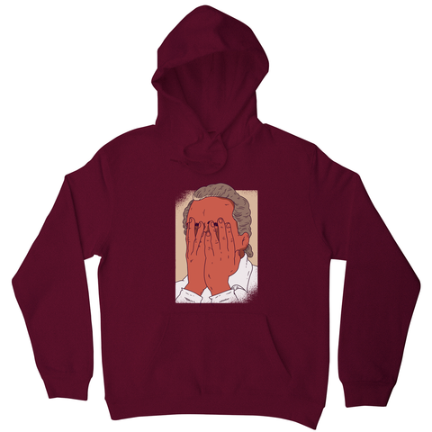 Facepalm man funny hoodie - Graphic Gear