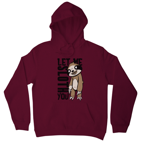 Creepy sloth hoodie - Graphic Gear