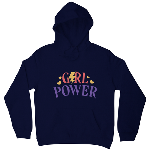 Girl power quote hoodie - Graphic Gear