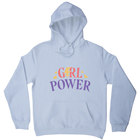 Girl power quote hoodie - Graphic Gear