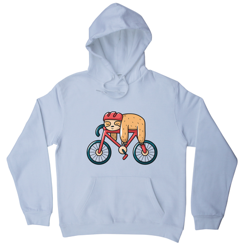 Bike sloth funny hoodie - Graphic Gear