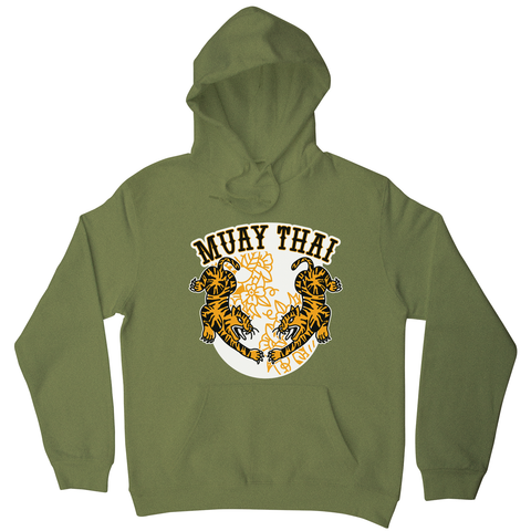 Muay thai tigers hoodie - Graphic Gear