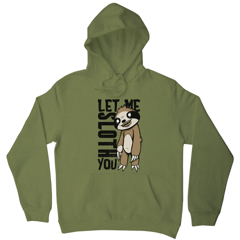 Creepy sloth hoodie - Graphic Gear