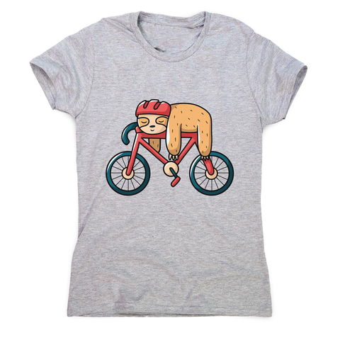 Bike sloth funny women's t-shirt - Graphic Gear