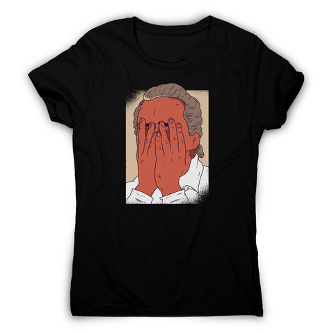 Facepalm man funny women's t-shirt - Graphic Gear