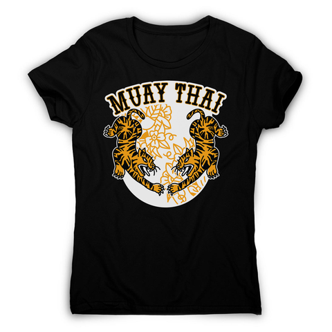 Muay thai tigers women's t-shirt - Graphic Gear