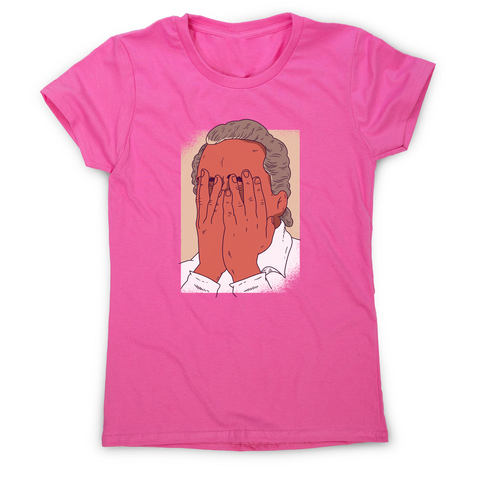 Facepalm man funny women's t-shirt - Graphic Gear