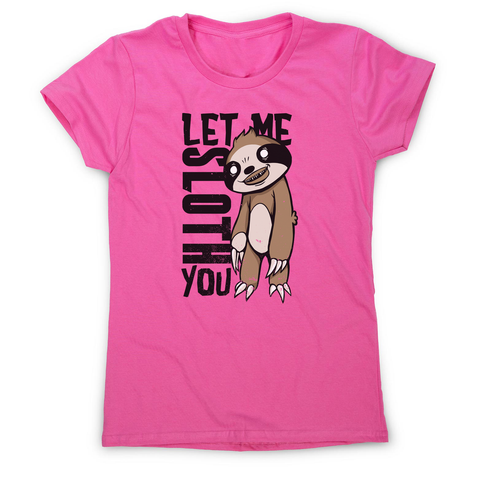 Creepy sloth women's t-shirt - Graphic Gear