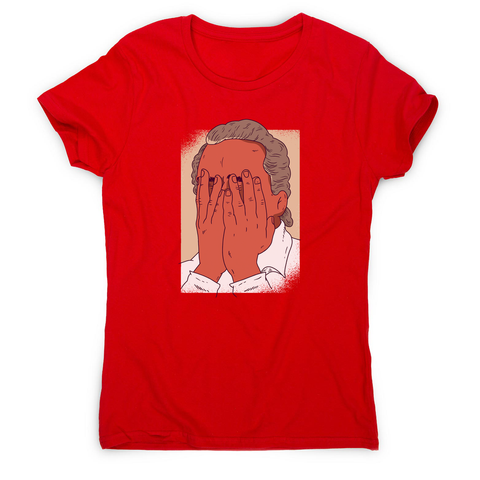 Facepalm man funny women's t-shirt - Graphic Gear