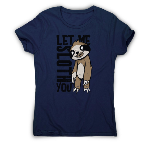 Creepy sloth women's t-shirt - Graphic Gear