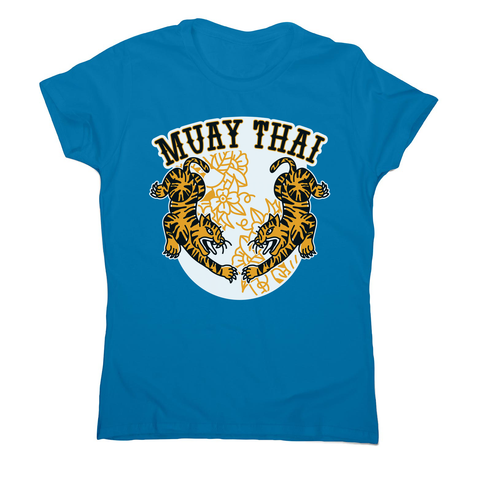 Muay thai tigers women's t-shirt - Graphic Gear