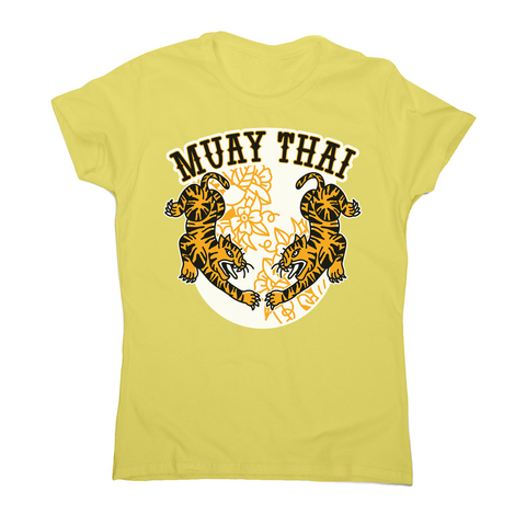Muay thai tigers women's t-shirt - Graphic Gear