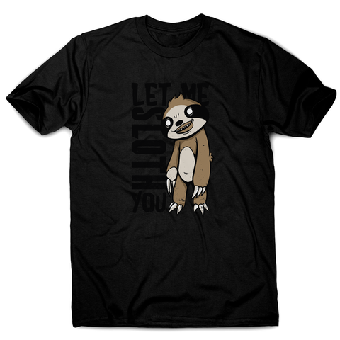 Creepy sloth men's t-shirt - Graphic Gear