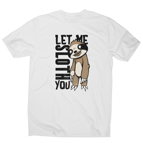 Creepy sloth men's t-shirt - Graphic Gear