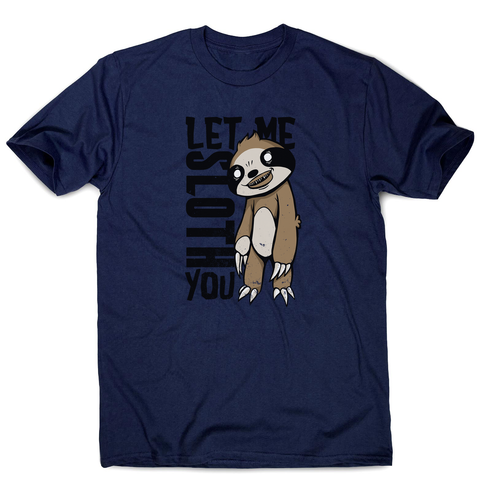 Creepy sloth men's t-shirt - Graphic Gear