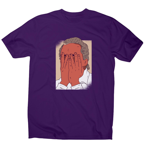 Facepalm man funny men's t-shirt - Graphic Gear