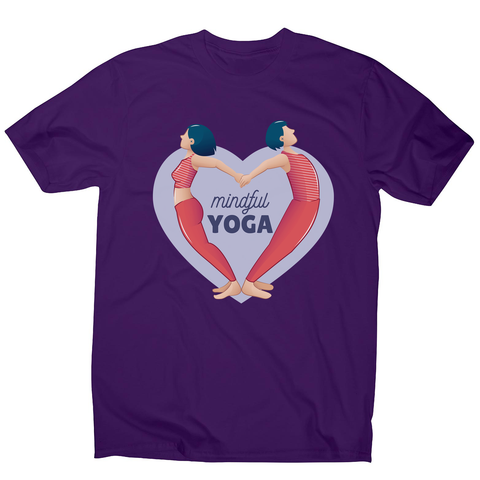 Mindful yoga men's t-shirt - Graphic Gear