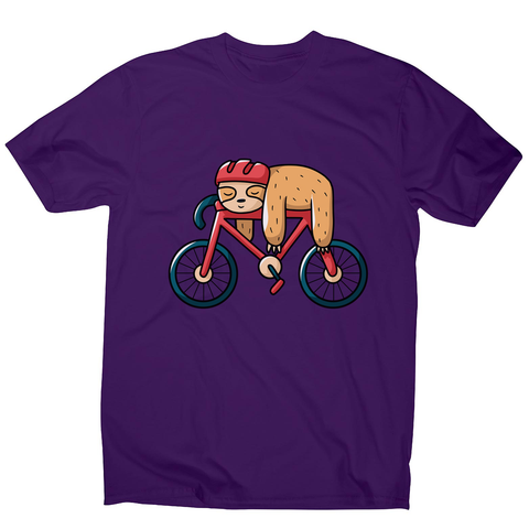 Bike sloth funny men's t-shirt - Graphic Gear