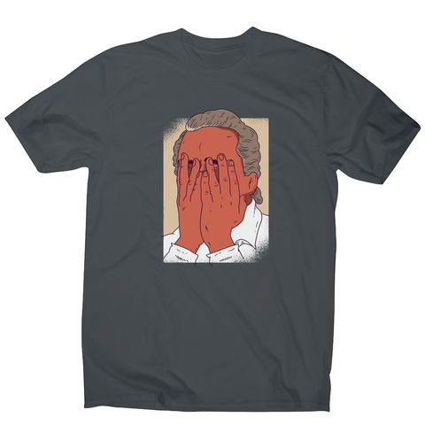 Facepalm man funny men's t-shirt - Graphic Gear